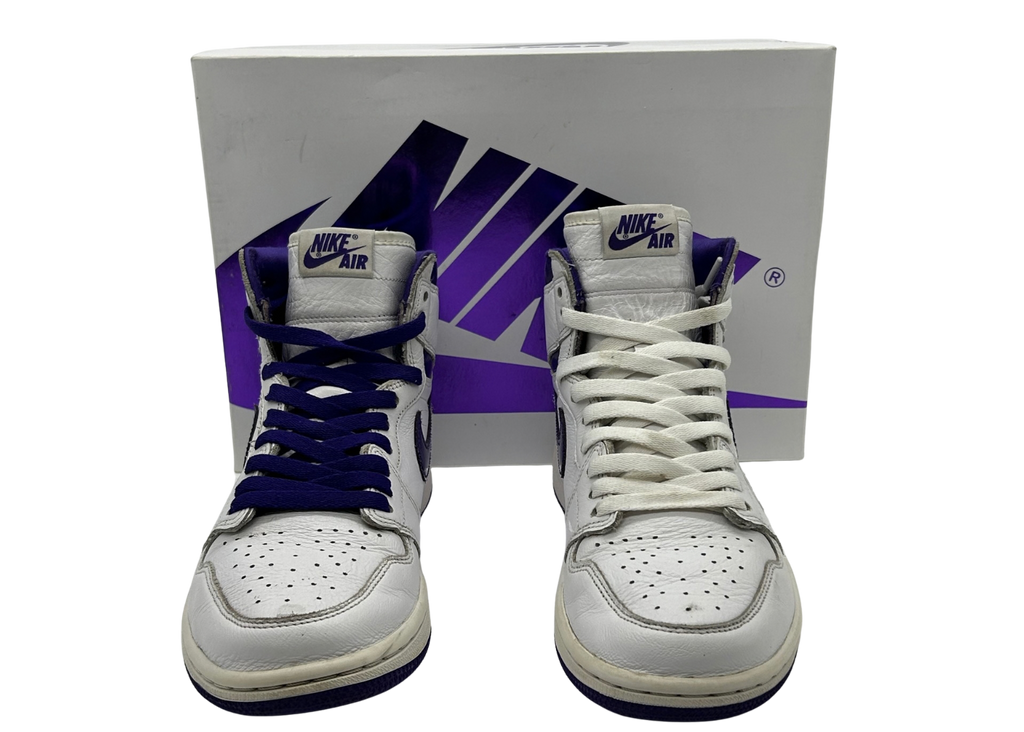 Jordan 1 High Court Purple - Taille 40 - État 7/10