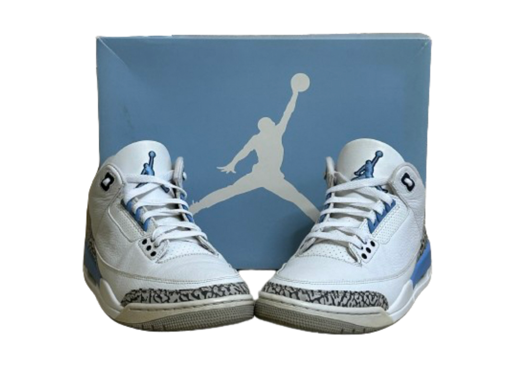 Jordan 3 UNC - Taille 42 - État 8,5/10