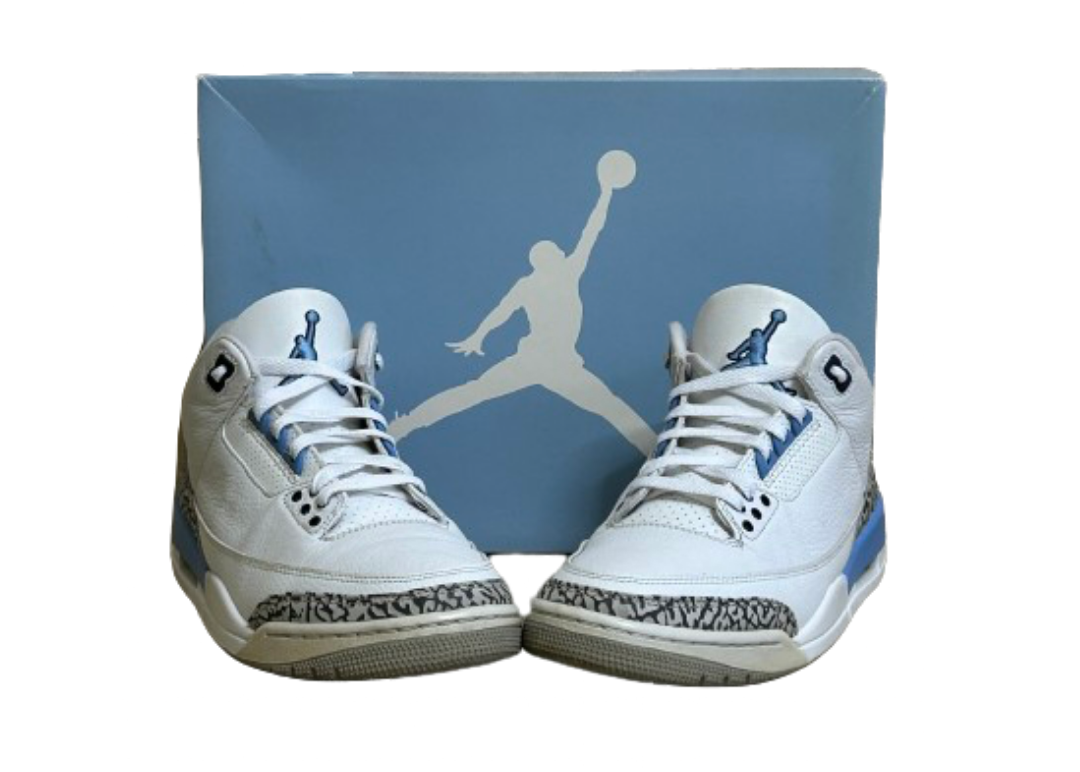 Jordan 3 UNC - Taille 42 - État 8,5/10