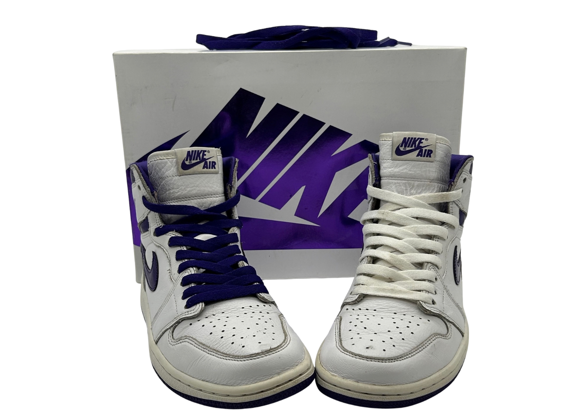 Jordan 1 High Court Purple - Taille 40 - État 7/10