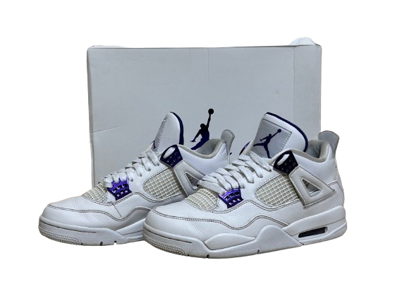 Jordan 4 Mettalic Purple - Taille 40 - État 9/10