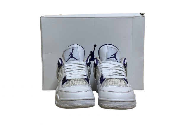 Jordan 4 Mettalic Purple - Taille 40 - État 9/10