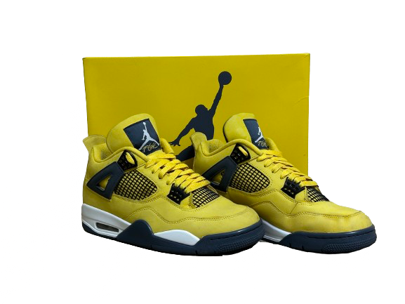 Jordan 4 Lightning - Taille 44 - État 8/10