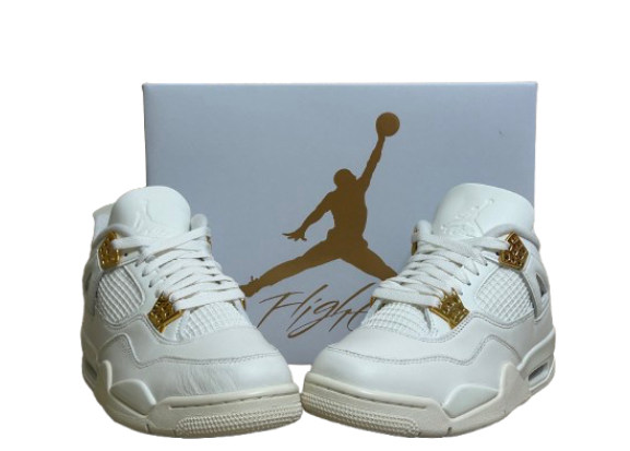 Jordan 4 Mettalic Gold - Taille 43 - État 10/10