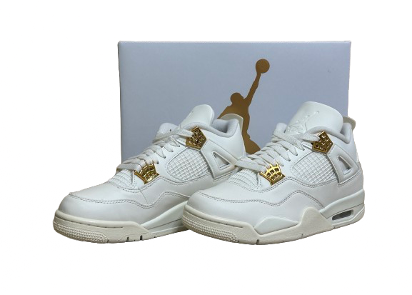 Jordan 4 Mettalic Gold - Taille 43 - État 10/10