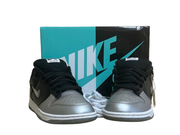 Dunk Low SB Supreme Jewels Swoosh Silver - Taille 45 - État 9/10
