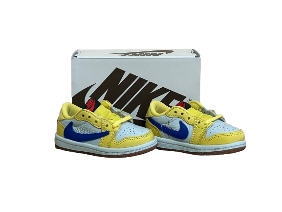Jordan 1 Low Travis Scott Canary - Taille 21 - État 10/10 (DS)