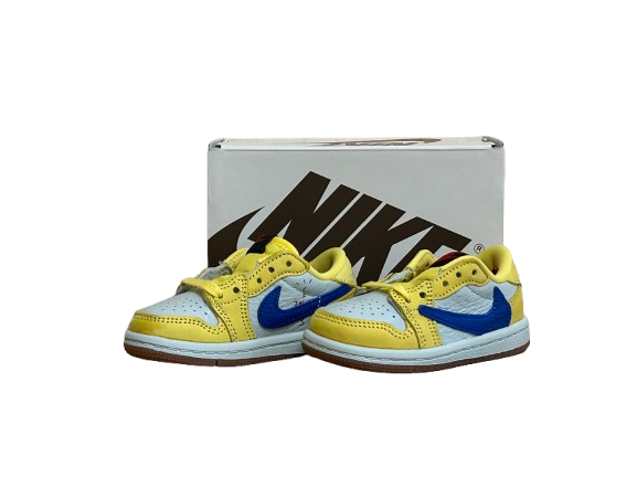 Jordan 1 Low Travis Scott Canary - Taille 21 - État 10/10 (DS)