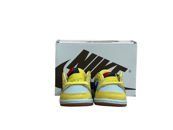 Jordan 1 Low Travis Scott Canary - Taille 21 - État 10/10 (DS)