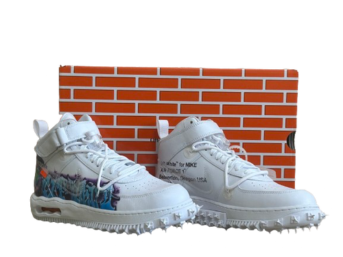 Air Force 1 Mid Off-White Graffiti - Taille 43 - État 10/10 (DS)