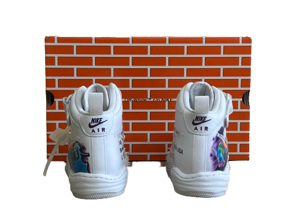 Air Force 1 Mid Off-White Graffiti - Taille 43 - État 10/10 (DS)