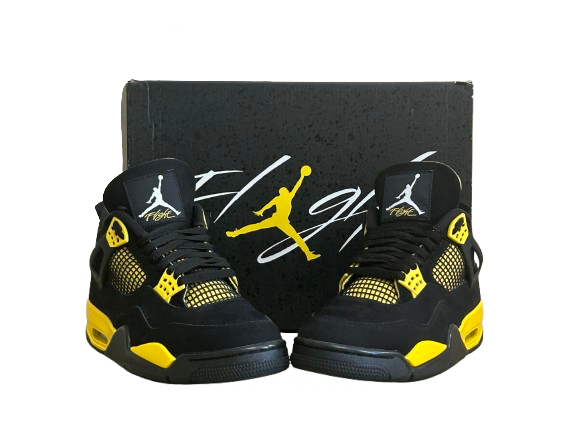 Jordan 4 Yellow Thunder - Taille 43 - État 9/10