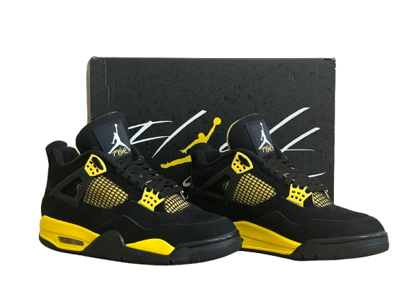 Jordan 4 Yellow Thunder - Taille 43 - État 9/10
