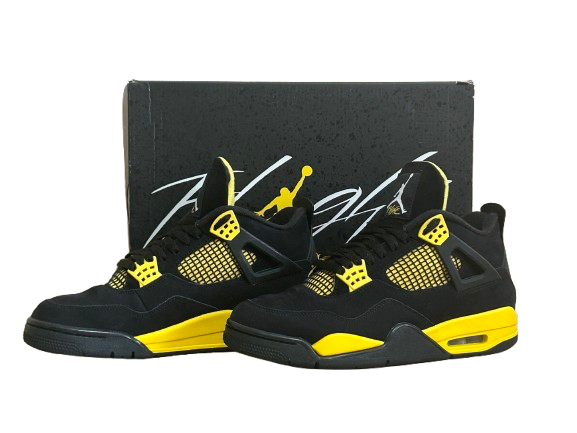 Jordan 4 Yellow Thunder - Taille 43 - État 9/10
