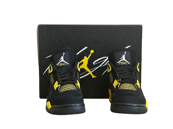 Jordan 4 Yellow Thunder - Taille 43 - État 9/10