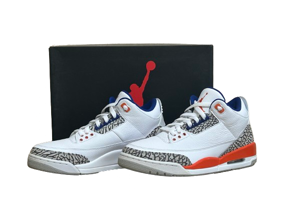 Jordan 3 Knicks - Taille 42,5 - État 9,9/10