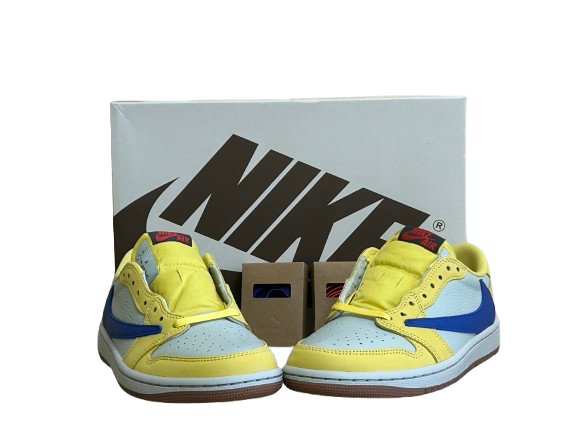 Jordan 1 low Travis Scott Canary - Taille 38 - État 10/10 (DS)