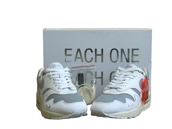 Air Max 1 Patta White - Taille 44- État 9,5/10