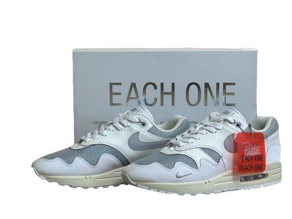 Air Max 1 Patta White - Taille 44- État 9,5/10