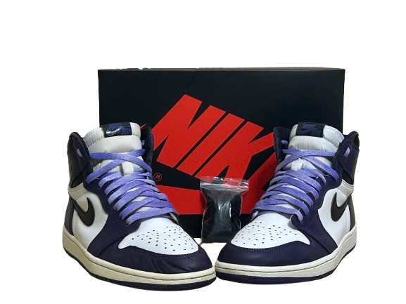Jordan 1 High Court Purple - Taille 43 - État 8,5/10