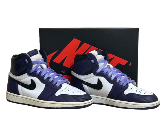 Jordan 1 High Court Purple - Taille 43 - État 8,5/10