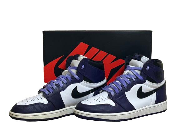 Jordan 1 High Court Purple - Taille 43 - État 8,5/10