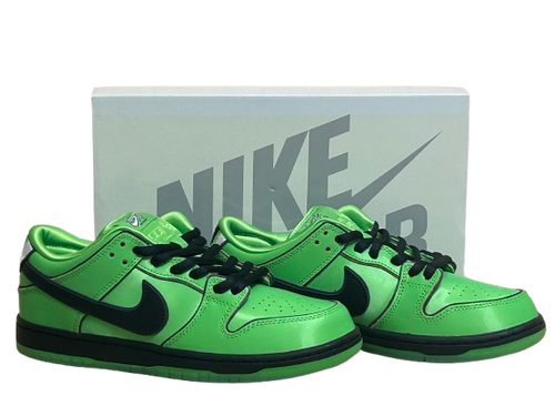 Dunk Low SB Buttercup (PowerPuff) - Maat 42 - Staat 10/10 (DS)
