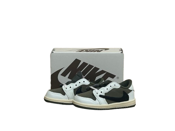 Jordan 1 Low Travis Medium Olive - Taille 23,5 - État 10/10 (DS)