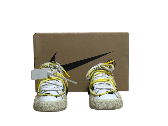 Nike Blazer Low Off-White University Red - Taille 40 - État 9/10