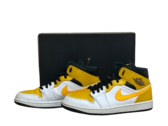 Jordan 1 Mid University Gold - Taille 44 - État 9/10