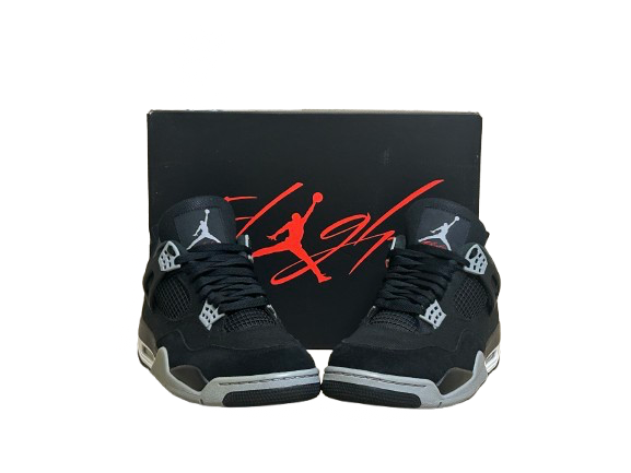 Jordan 4 Black Canva - Taille 44 - État 9,5/10