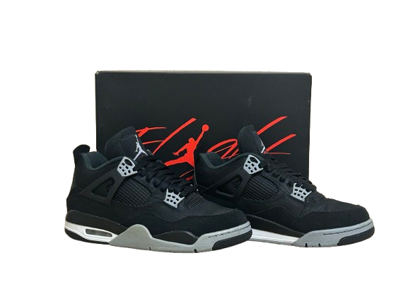 Jordan 4 Black Canva - Taille 44 - État 9,5/10
