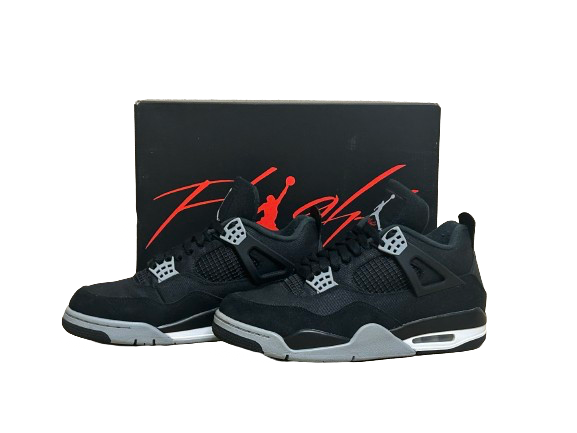 Jordan 4 Black Canva - Taille 44 - État 9,5/10