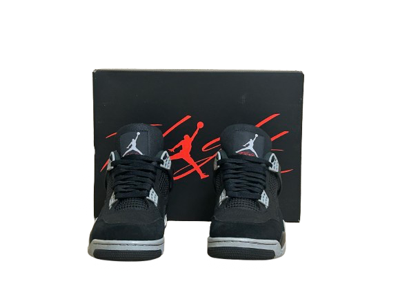 Jordan 4 Black Canva - Taille 44 - État 9,5/10