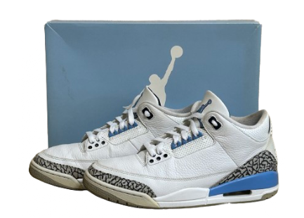 Jordan 3 UNC - Taille 42 - État 8,5/10