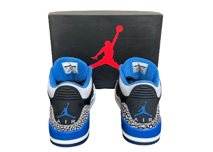 Jordan 3 Sport Blue - Taille 42,5 - Etat 9,5/10