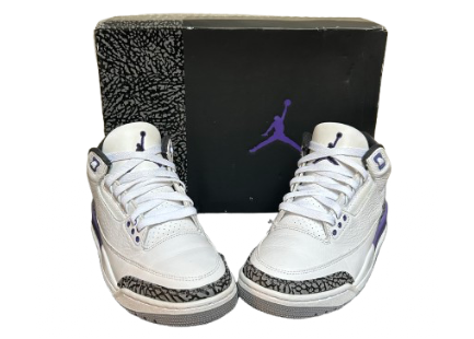 Jordan 3 Dark iris Taille - 40,5 - État 9,5/10