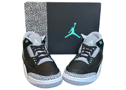 Jordan 3 Green Glow - Taille 44,5 - État 10/10 (DS)