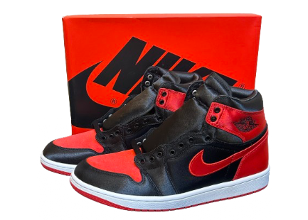 Jordan 1 High Satin Bred - Taille 44,5 - État 10/10 (DS)