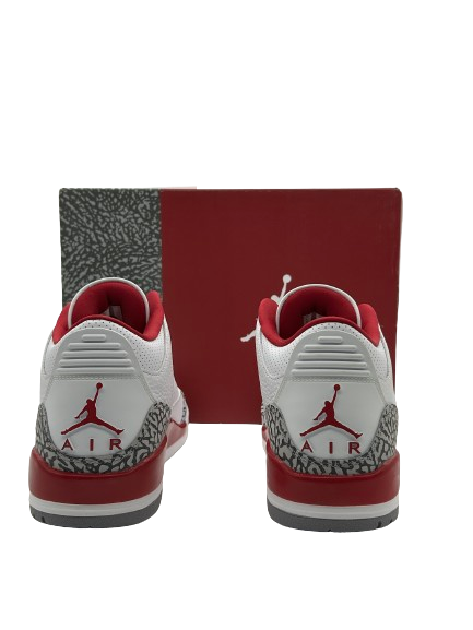 Jordan 3 Cardinal Red - Taille 43 - État 10/10 DS