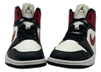 Jordan 1 Mid Black Toe -Taille 45 - État 8,5/10