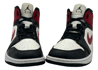 Jordan 1 Mid Black Toe -Taille 45 - État 8,5/10