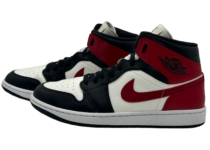 Jordan 1 Mid Black Toe -Taille 45 - État 8,5/10