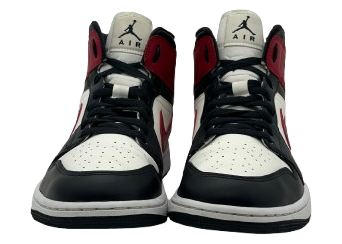 Jordan 1 Mid Black Toe -Taille 45 - État 8,5/10
